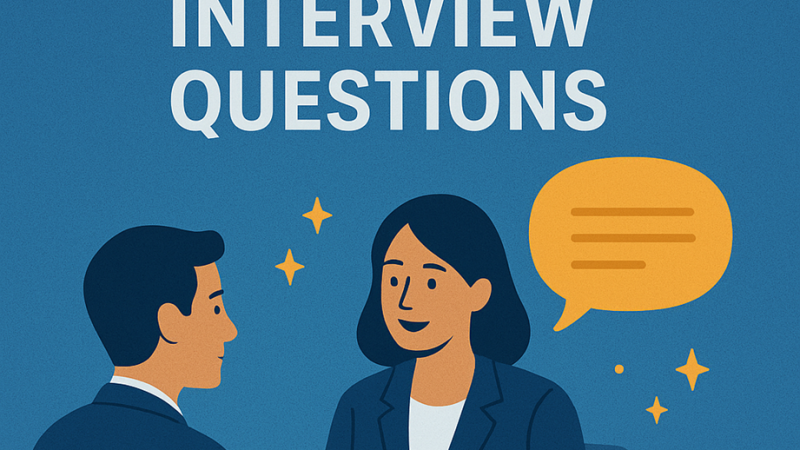 competency-based interview questions